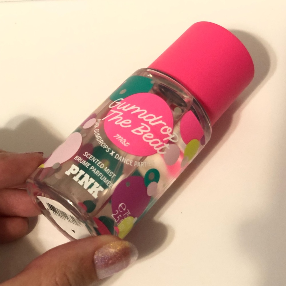 Gumdrop the Beat travel fragrance mist by PINK Victoria’s Secret